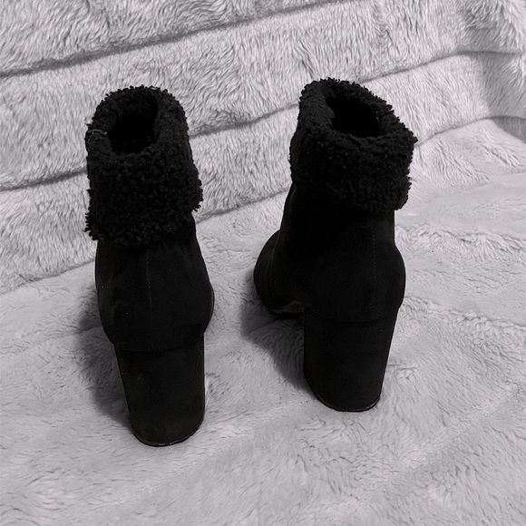🚫Sold🚫 Faux Suede Ankle Boots - Picture 2 of 5